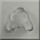 4 inch Easter Bunny Rabbit Butt Metal Cookie Cutter