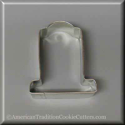3 inch Tombstone Metal Cookie Cutter