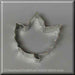 3.25 inch Elm Leaf Metal Cookie Cutter