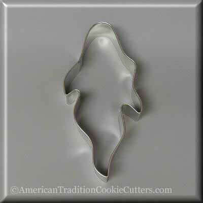 5 inch Ghost Metal Cookie Cutter
