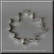 3.5 inch Maple Leaf Metal Cookie Cutter