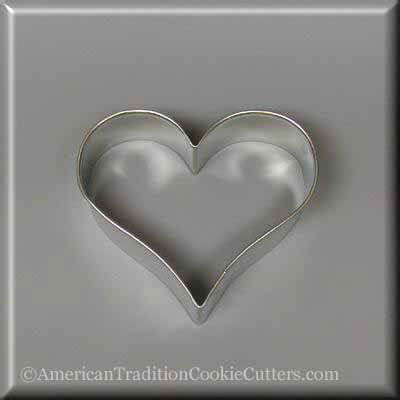 3 inch Heart Metal Cookie Cutter