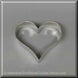 3 inch Heart Metal Cookie Cutter