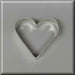 2.75 inch Heart Metal Cookie Cutter