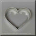 3 inch Heart Metal Cookie Cutter