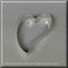 3 inch Folk Heart Metal Cookie Cutter