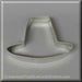 4 inch Pilgrim's Hat Metal Cookie Cutter