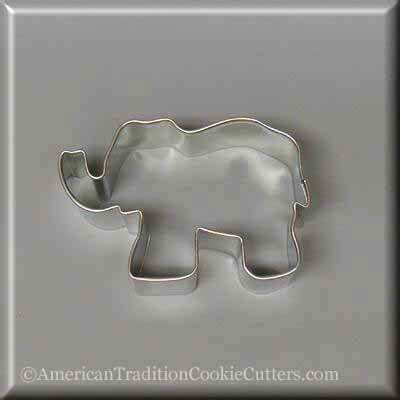 3 inch Elephant Metal Cookie Cutter