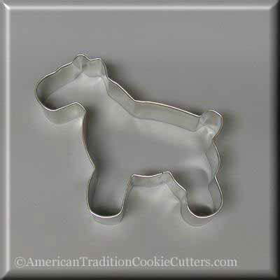 4.75 inch Schnauzer Metal Cookie Cutter