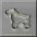 4.75 inch Schnauzer Metal Cookie Cutter