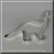 6 inch Brontosaurus Metal Cookie Cutter
