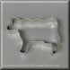 4 inch Cow Metal Cookie Cutter