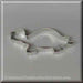 4.75 inch Turtle Metal Cookie Cutter