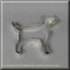 4.5 inch Labrador Retriever Metal Cookie Cutter