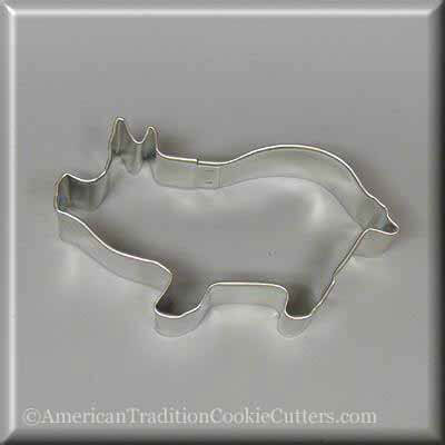 3.75 inch Pig Metal Cookie Cutter