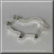 3.75 inch Pig Metal Cookie Cutter