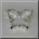 3 inch Butterfly Metal Cookie Cutter