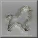 4 inch Poodle Metal Cookie Cutter