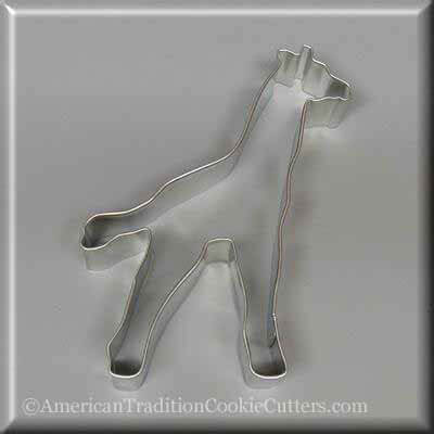 5.5 inch Giraffe Metal Cookie Cutter