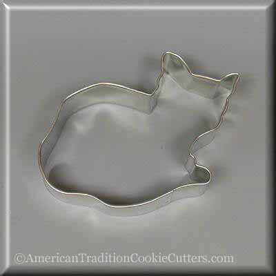 4 inch Cat Metal Cookie Cutter