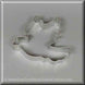 3.75 inch Dove Metal Cookie Cutter