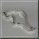 5.5 inch Cat Metal Cookie Cutter