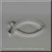 4.5 inch Jesus Fish Christian Symbol Metal Cookie Cutter