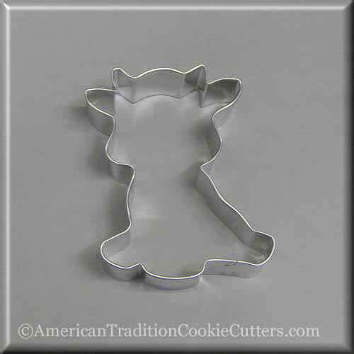 4 inch Cow Metal Cookie Cutter
