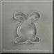 4 inch Easter Bunny Rabbit Metal Cookie Cutter