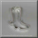 3 inch Cowboy Boot Metal Cookie Cutter