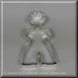 4 inch Farmer Cowboy Metal Cookie Cutter