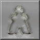 4.25 inch Cowboy Metal Cookie Cutter