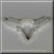 4 inch Longhorn Metal Cookie Cutter