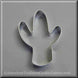 4 inch Cactus Metal Cookie Cutter