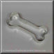 4.5 inch Dog Bone Metal Cookie Cutter