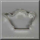 3.75 inch Teapot Metal Cookie Cutter