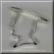 4.25 inch Graduation Boy Metal Cookie Cutter