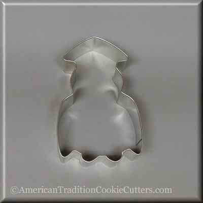 4 inch School Graduation Owl Metal Cookie Cutter