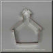 4 inch School House Metal Cookie Cutter