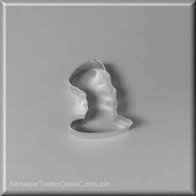 3.5 inch Floppy Top Hat Metal Cookie Cutter