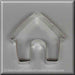 3.5 inch Dog House Metal Cookie Cutter