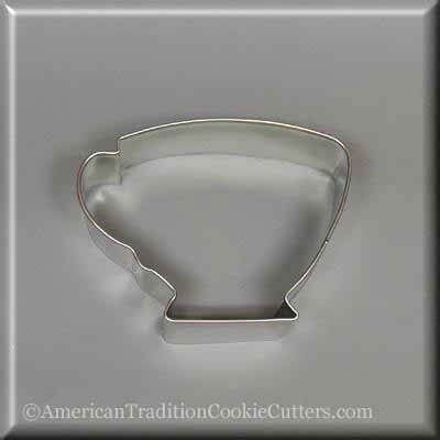 3 inch Teacup Metal Cookie Cutter