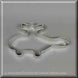 5 inch Helicopter Metal Cookie Cutter