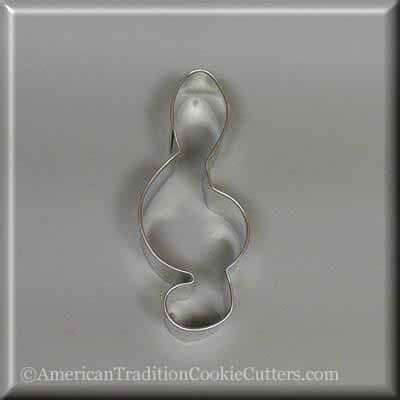 4 inch G Clef Metal Cookie Cutter