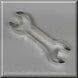 5 inch Wrench Metal Cookie Cutter