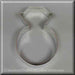 3.75 inch Diamond Engagement Ring Metal Cookie Cutter