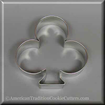 3.5 inch Club Metal Cookie Cutter