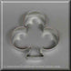 3.5 inch Club Metal Cookie Cutter
