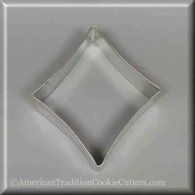 3.5 inch Diamond Metal Cookie Cutter