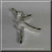 4.5 inch Ballerina Metal Cookie Cutter